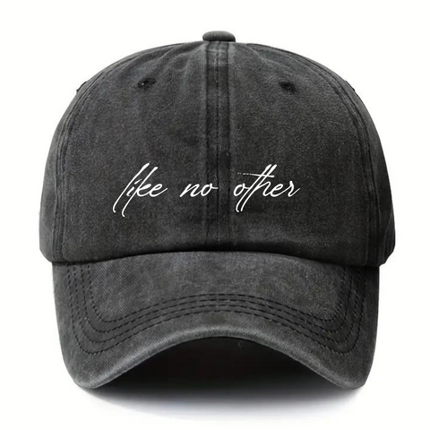 LIKE NO OTHER –  EMBROIDERED DISTRESSED DAD HAT