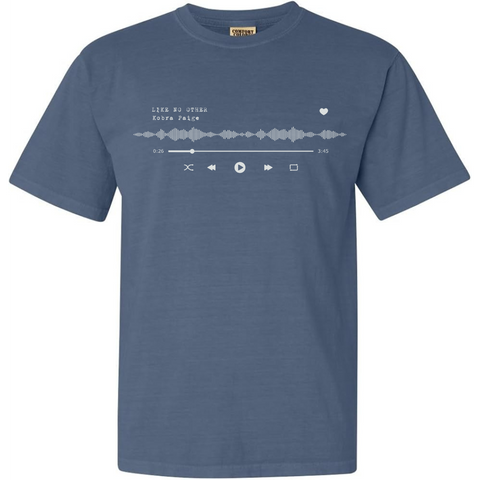 KOBRA'S FAVE: LYRIC + AUDIO PLAYER BLUE JEAN TEE